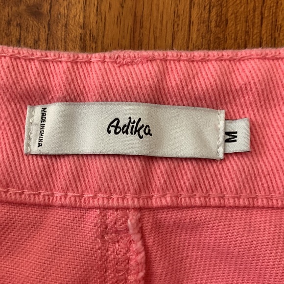 ADIKA Mindset Pink Cargo Pants / Jeans size M BARBIECORE - Picture 4 of 6